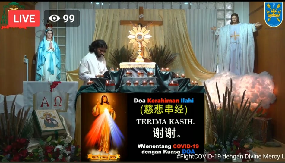 Live catholic mass online today malaysia