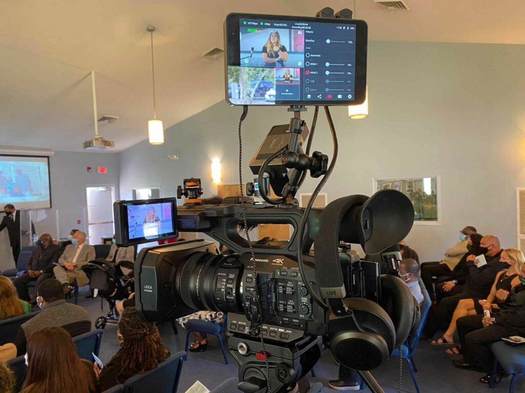 studio tv livestreaming multicam