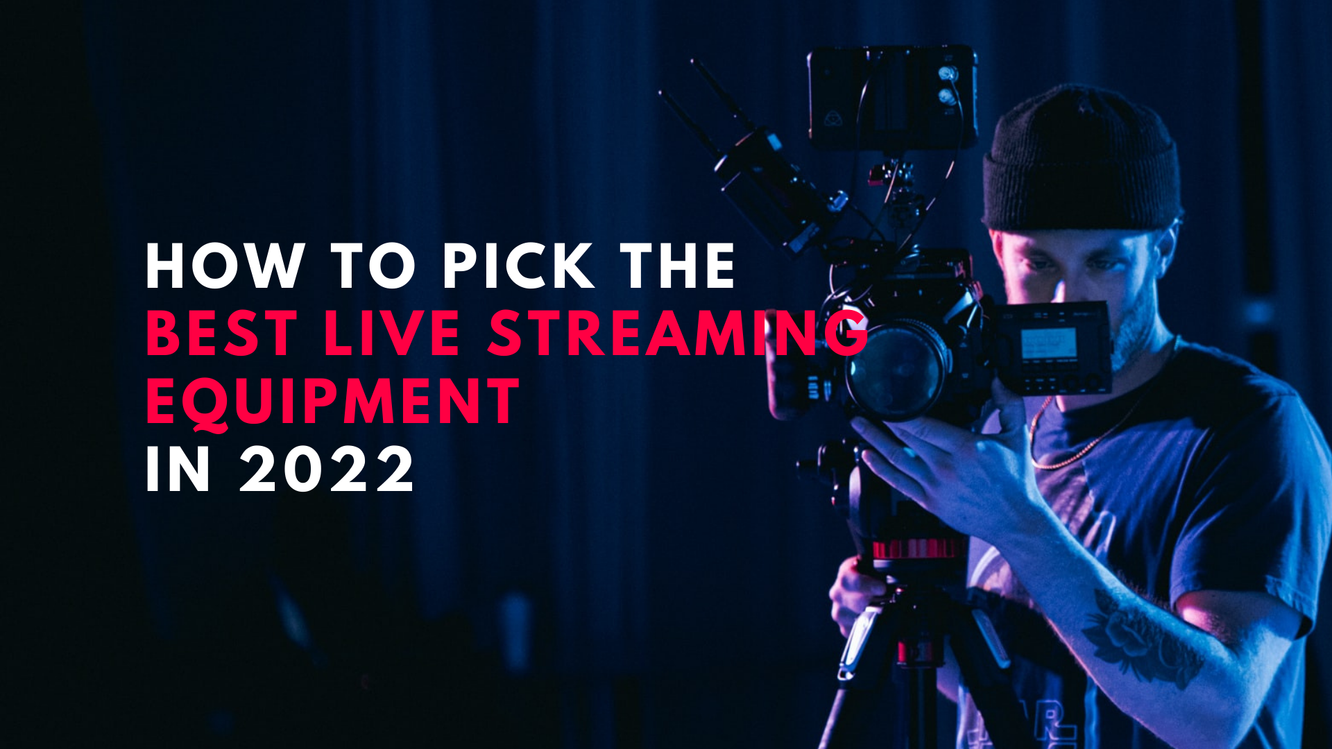 1-Camera Streaming Kit - Church Live Streaming Equipment Packages