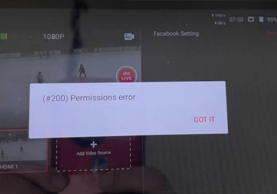 Troubleshooting Tips for Live Streaming to Facebook with YoloBox Pro