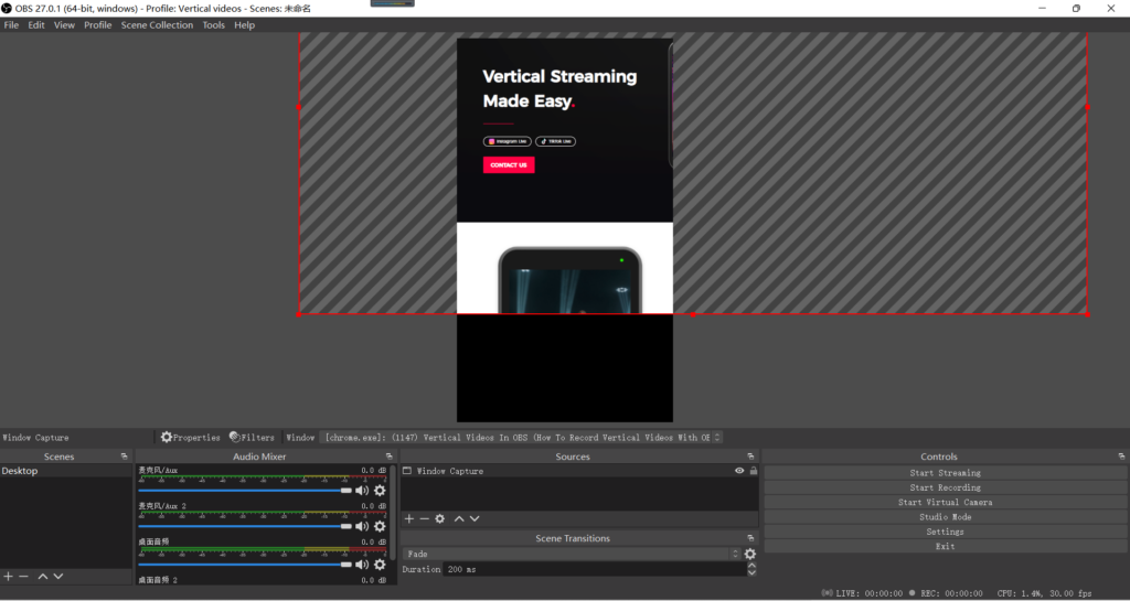 obs multicam recording