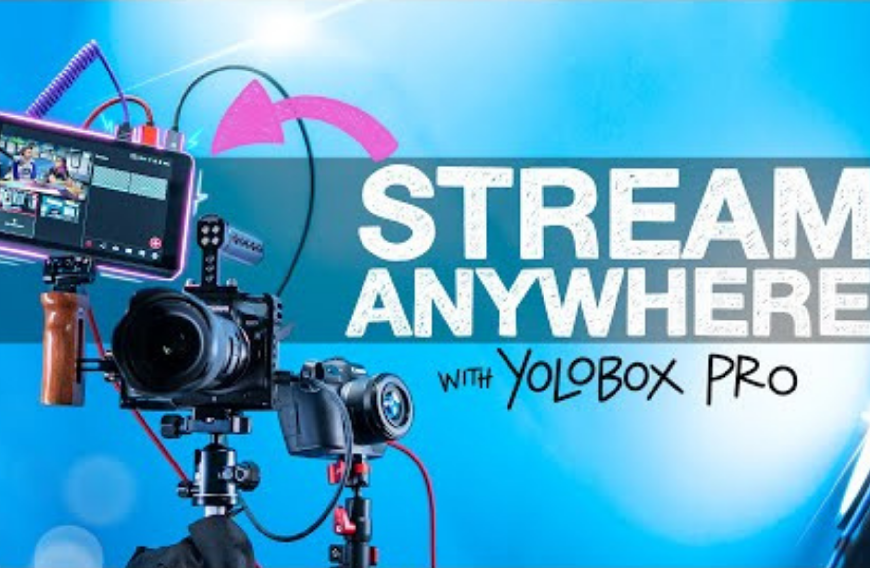 Take Mobile Multicam Live Streaming to the Next Level with YoloBox Pro -