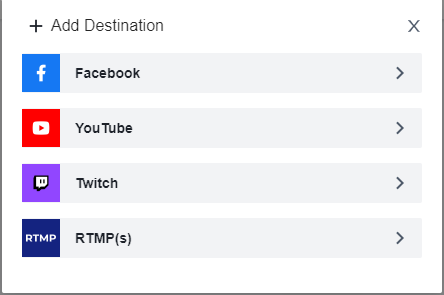 Connecting to Twitch via RTMP