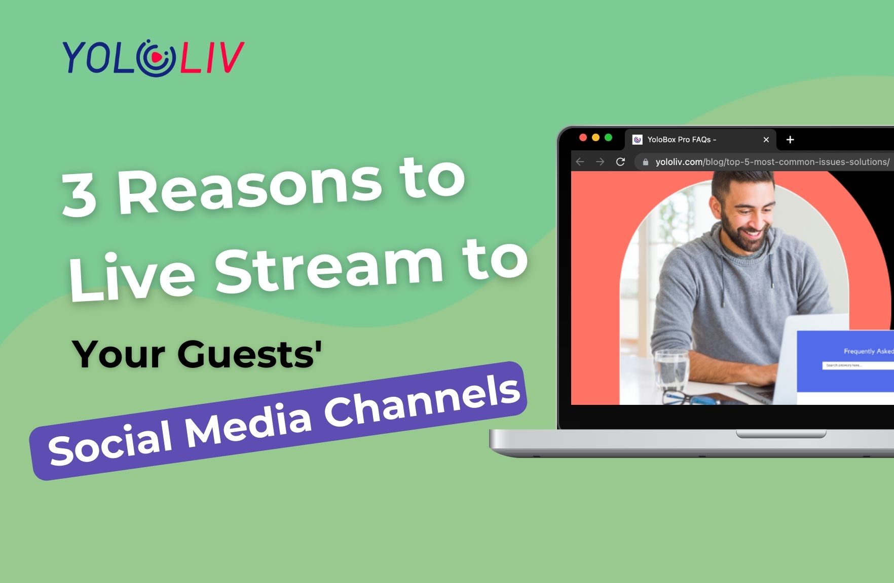 3 Reasons to Live Stream to Your Guests Social Media Channels