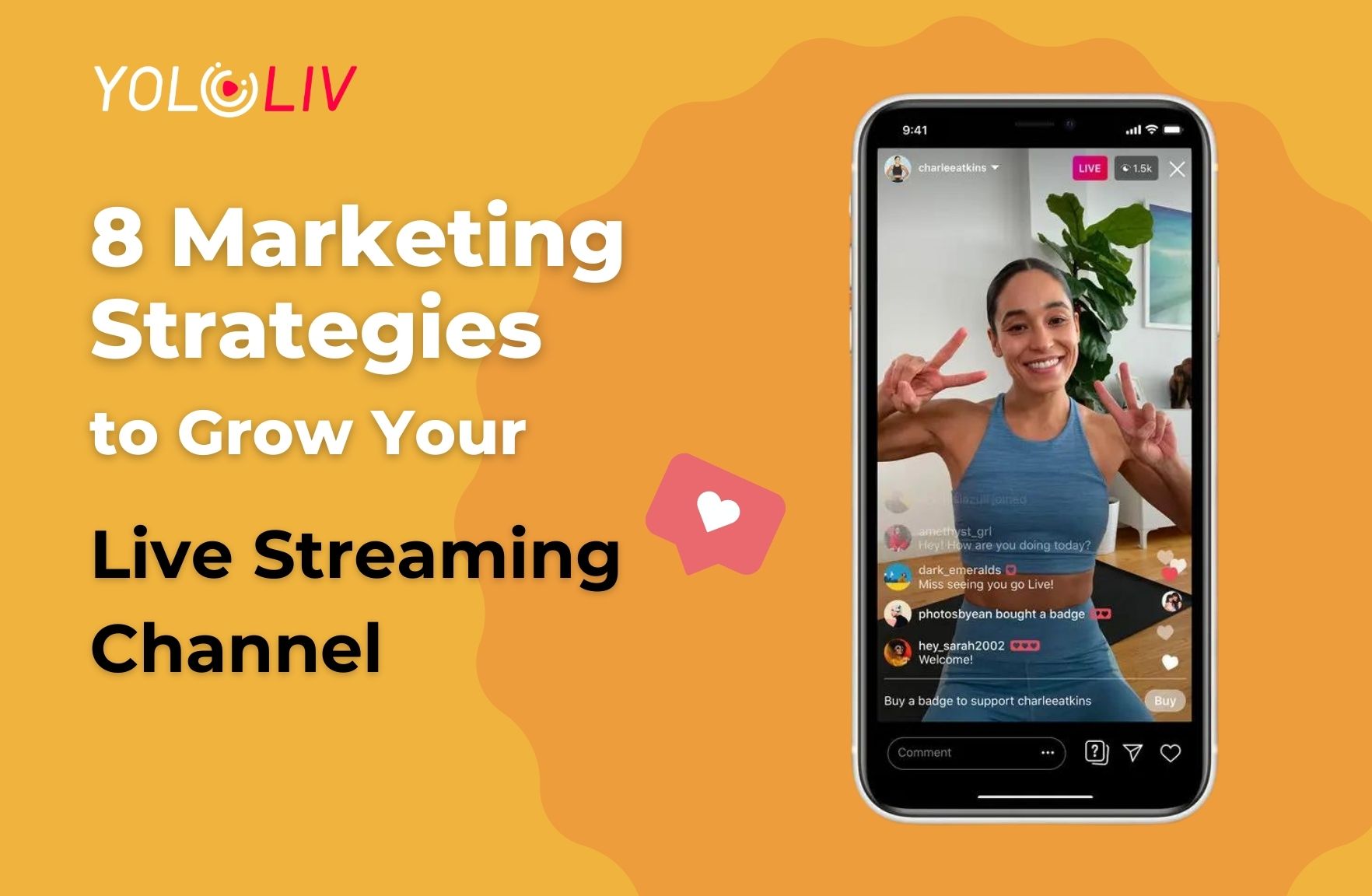 How can you start your  channel using your smartphone?