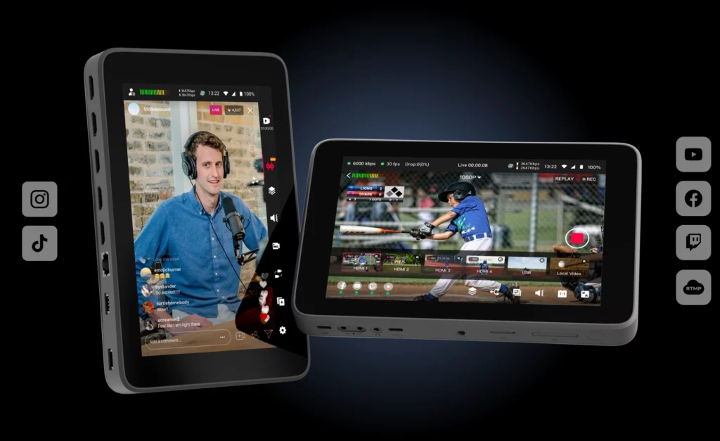 Live Stream with Multi-Camera by Instream& YoloBox Ultra