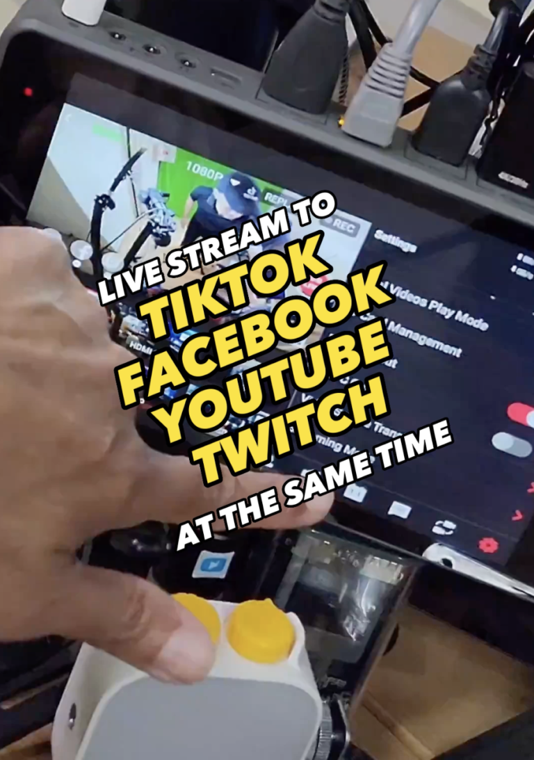 How to stream to multiple platforms simultaneously with yolobox pro