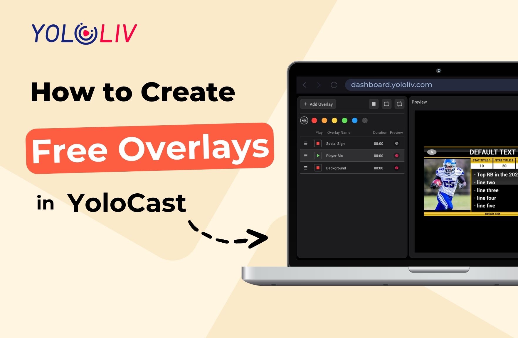 How to Create Free Overlays in YoloCast: An Updated Guide for 2024 