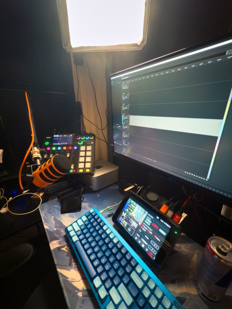 studio setup with all-in-one yolobox ultra