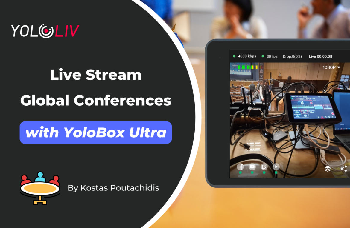 Global Conference Live Streaming Made Easy with YoloBox Ultra