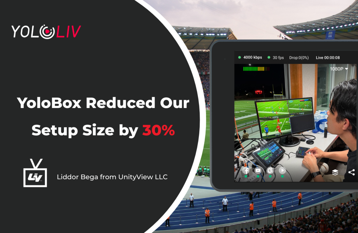 Reduced Our Setup Size YoloBox Reduced Our Setup Size by Over 30%"